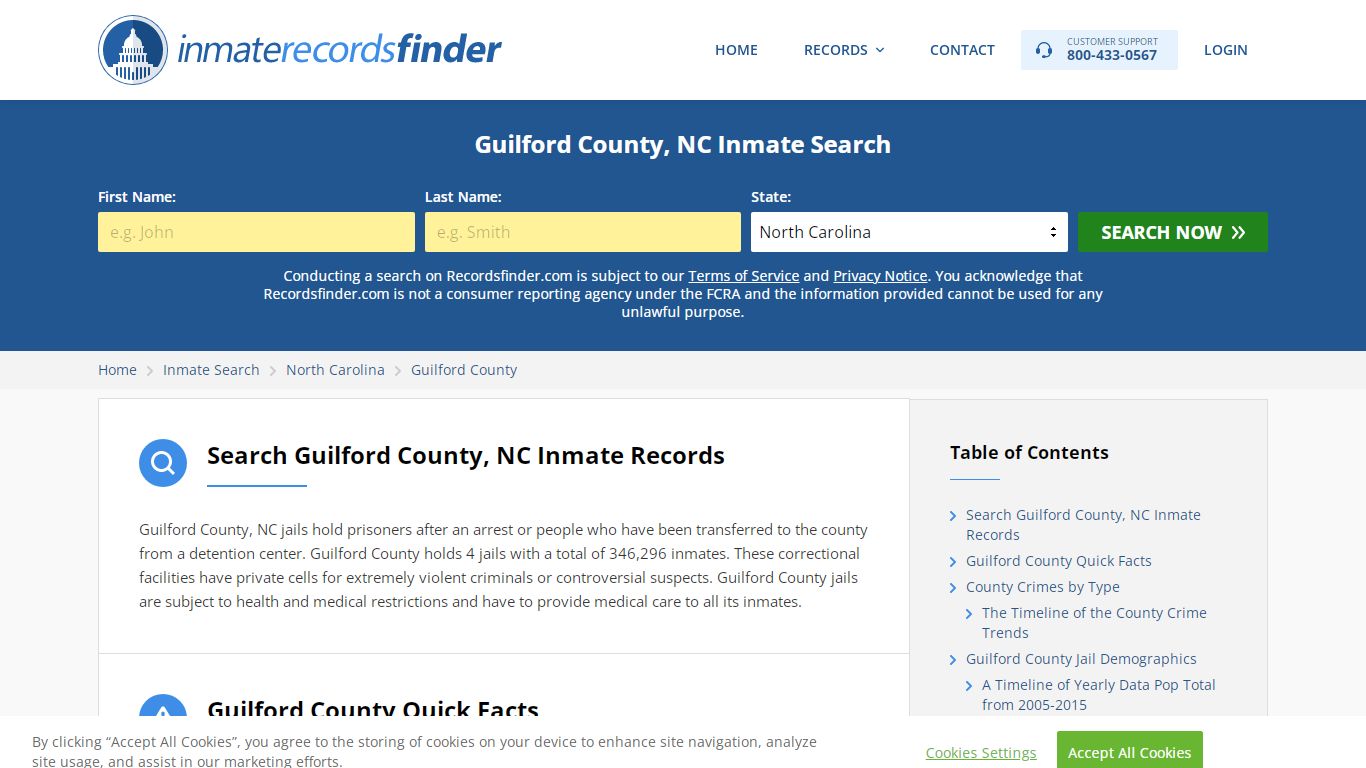 Guilford County, NC Inmate Lookup & Jail Records Online